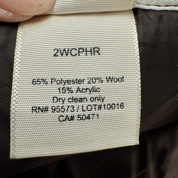 Paper Denim & Cloth Women's Brown Tweed Wool Blend Bermuda Shorts - Picture 4 of 6